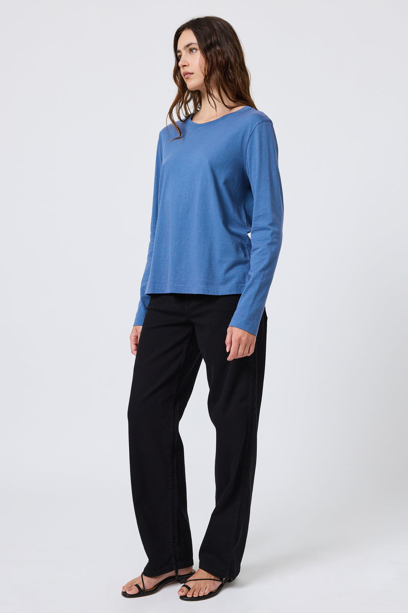 Sloane Long Sleeve in French Blue – The Only Jane