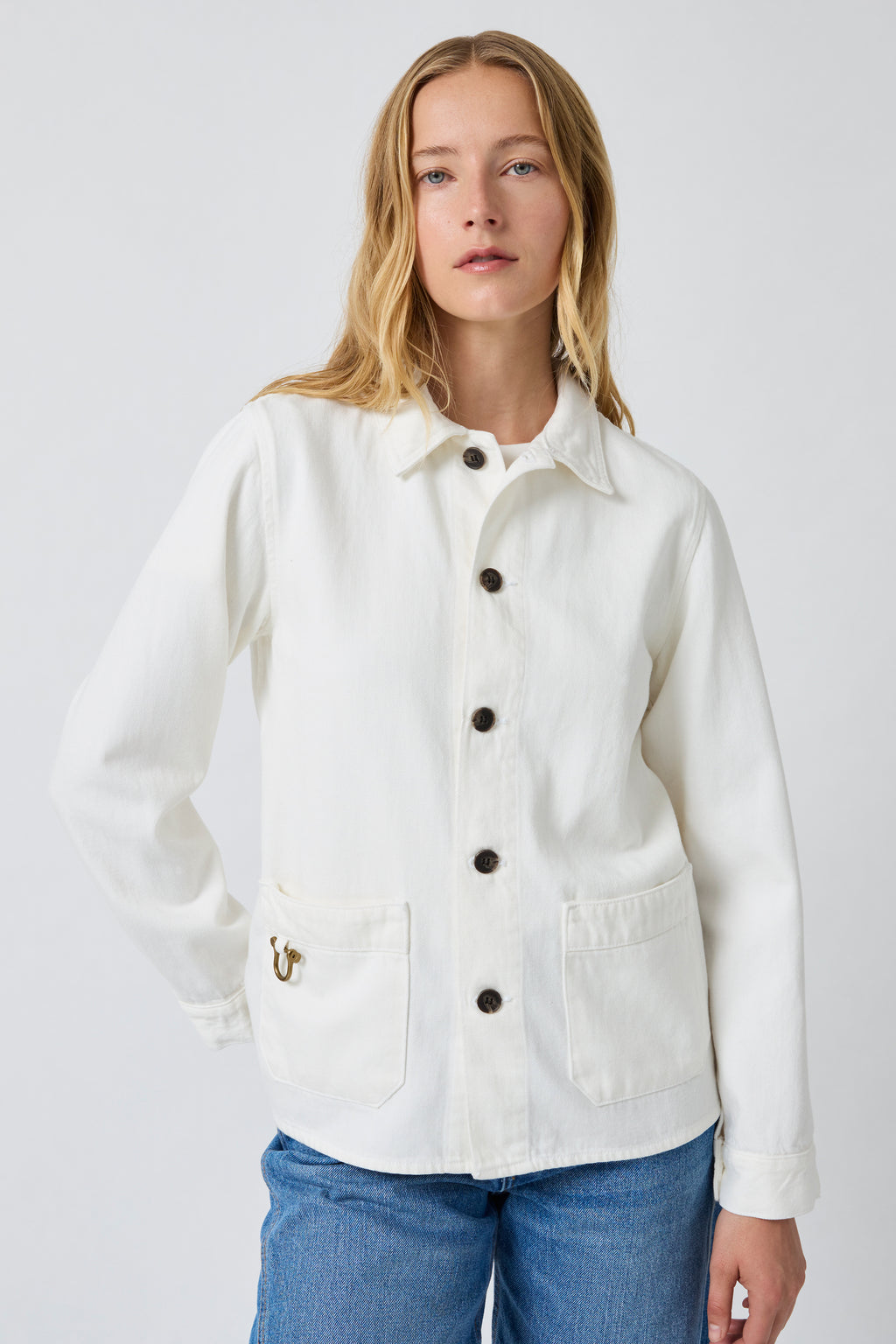 The Josie Jacket in Salt