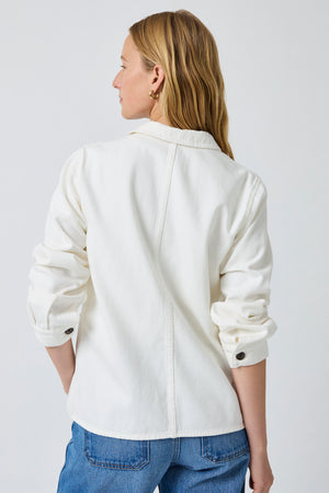 The Josie Jacket in Salt