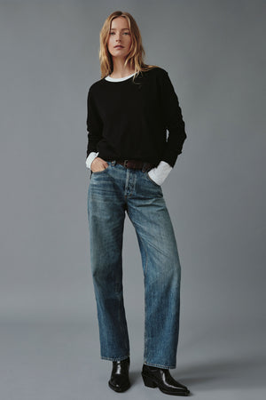 Nina Jean in Vintage Blue