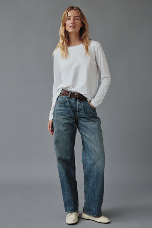 Nina Jean in Vintage Blue