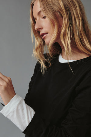 Sloane Long Sleeve in Black