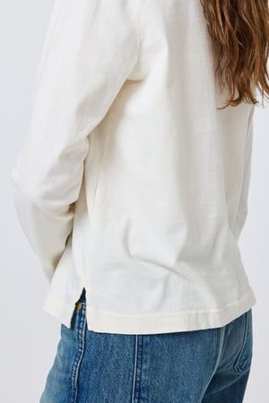 Sloane Long Sleeve in Ecru
