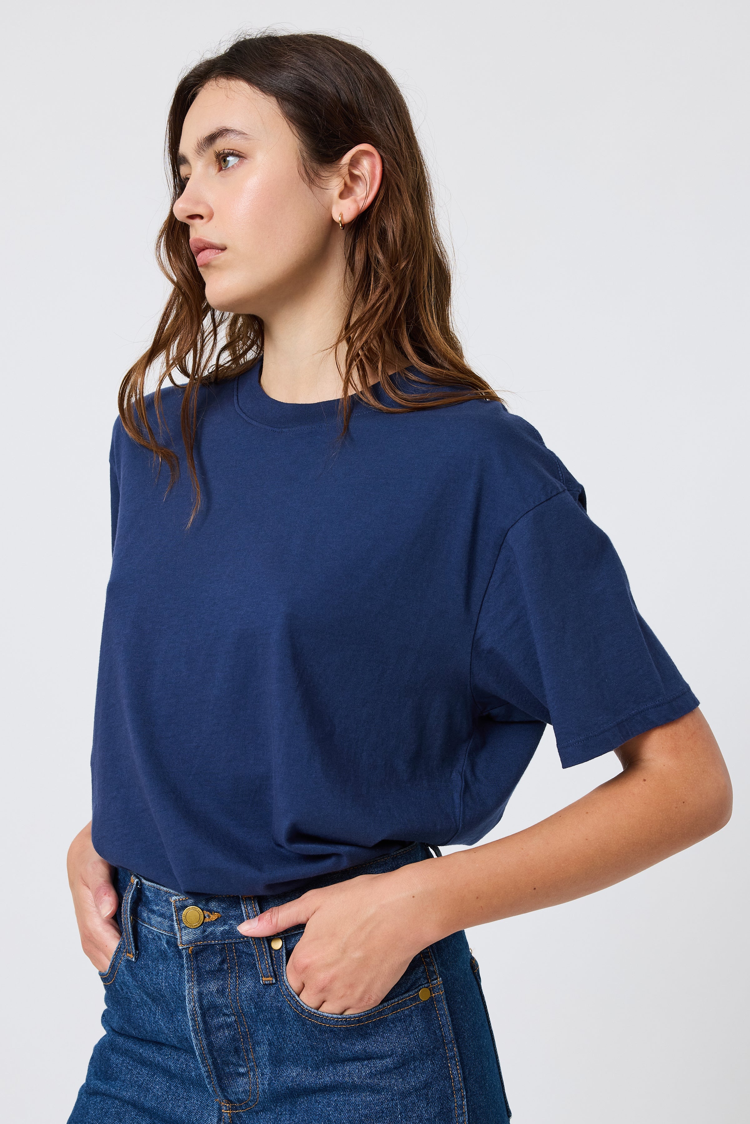Matty Tee in Navy – The Only Jane