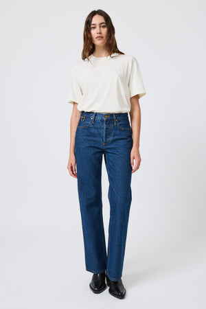 Matty Tee in Ecru
