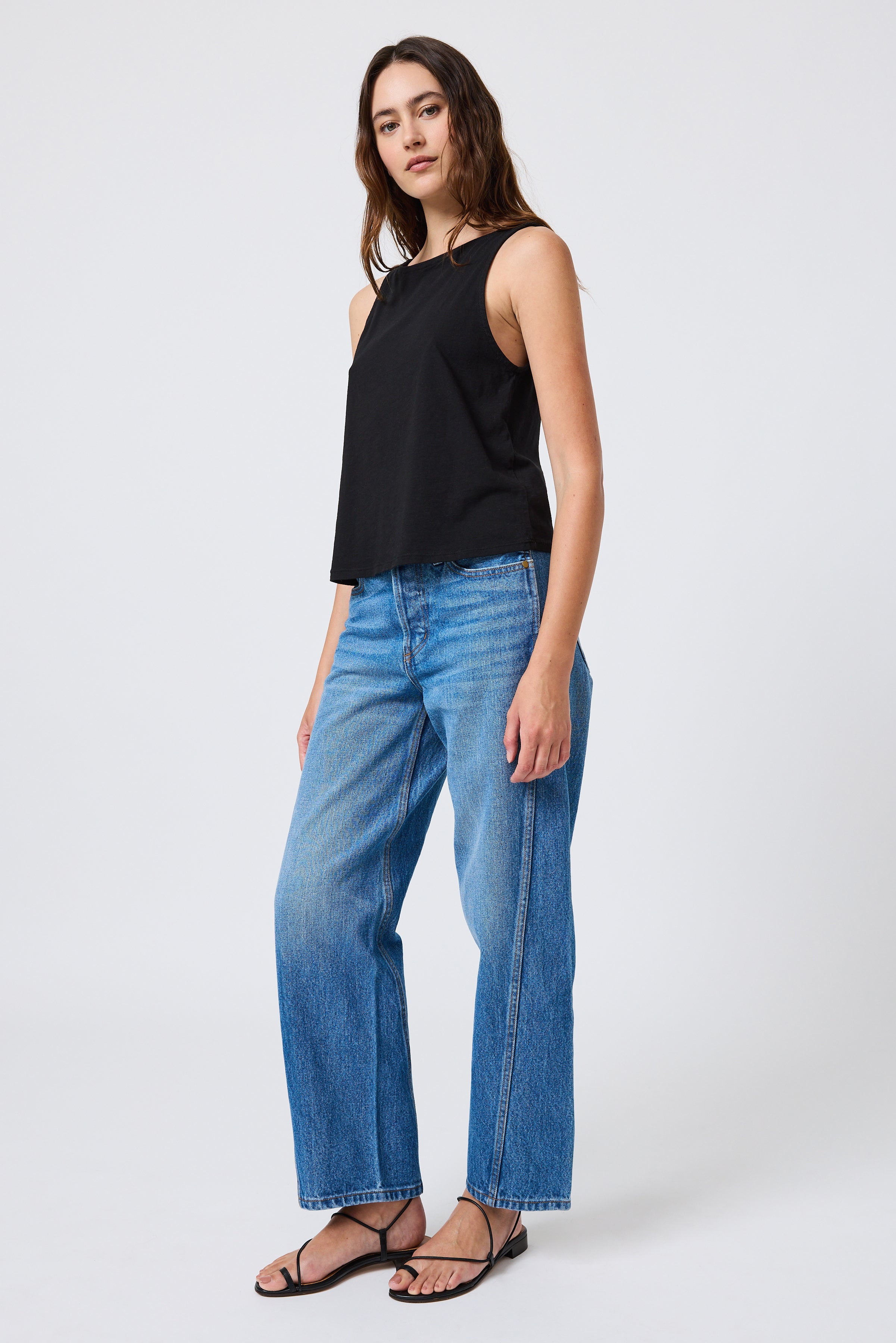 Ace Tank in Black – The Only Jane