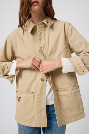 Ranch Jacket in Sand