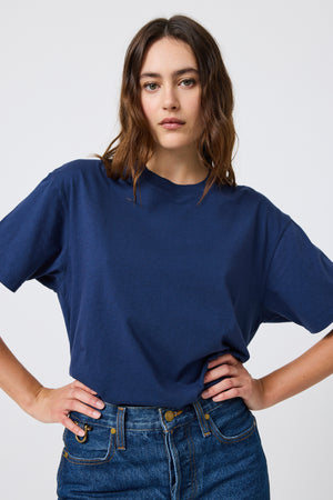 Matty Tee in Navy